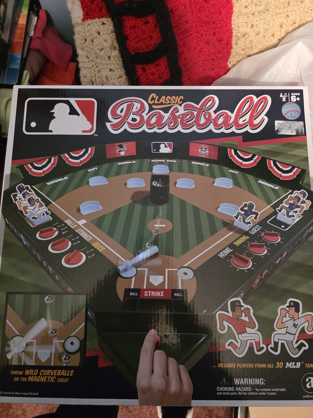 MLB Classic Baseball Tabletop Game - Green, Brown, Blue